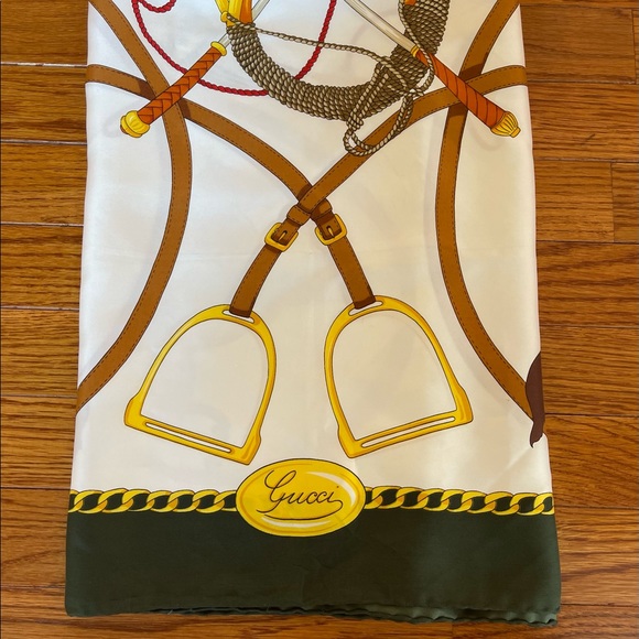 Gucci Equestrian Silk Scarf - Picture 8 of 12